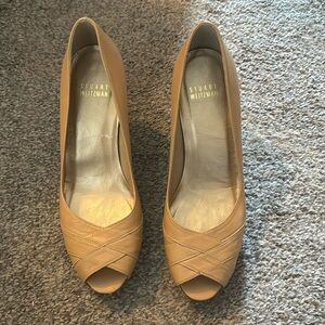 Stuart Weitzman Tan Heels
